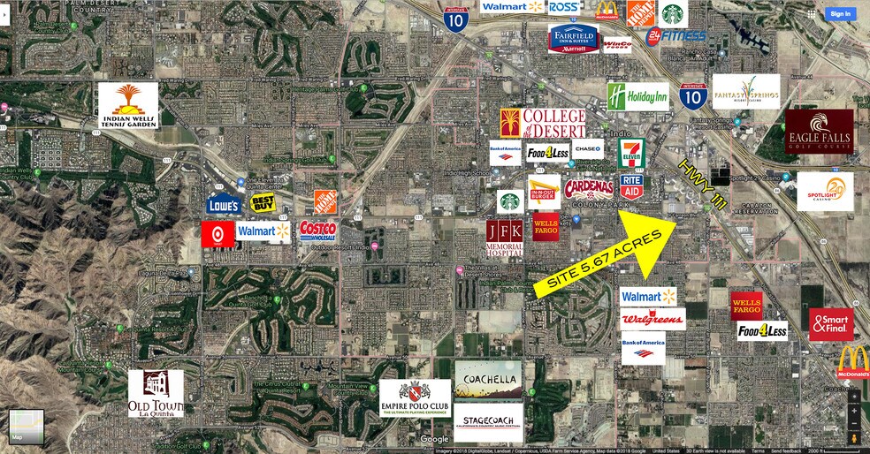 More Photos Of Sandpiper Ave, Indio Land For Sale