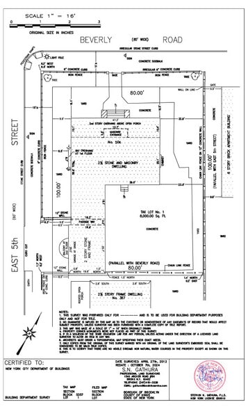 Primary Photo Of 504 Beverley Rd, Brooklyn Land For Sale