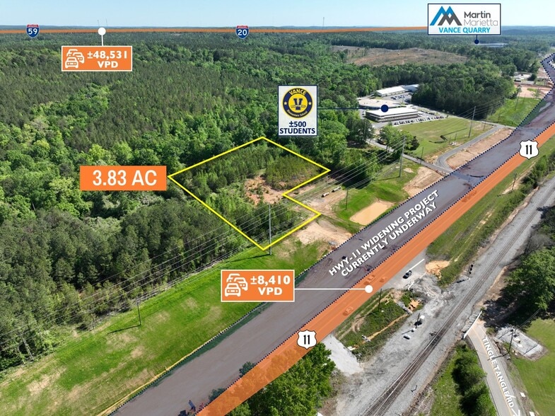 Primary Photo Of 18158 US-11, Vance Land For Sale