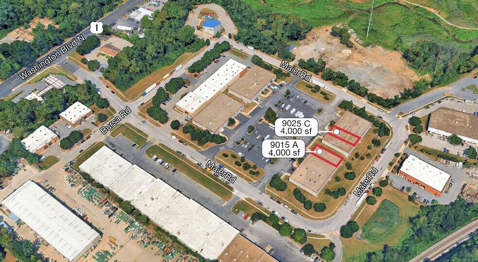 More Photos Of 9025 Maier Rd, Laurel Warehouse For Lease