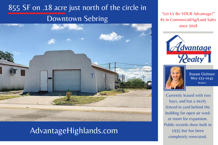 Primary Photo Of 712 N Ridgewood Dr, Sebring Industrial For Sale