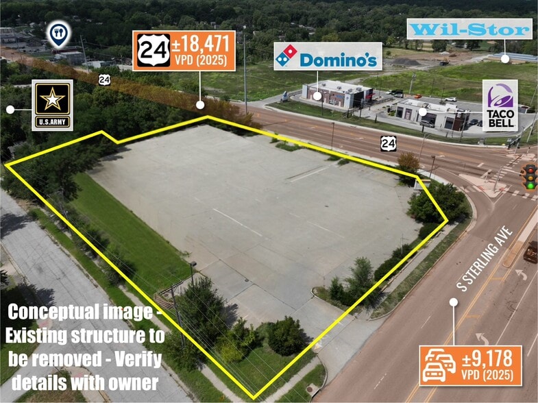 More Photos Of 11115 E US Highway 24, Independence Land For Lease