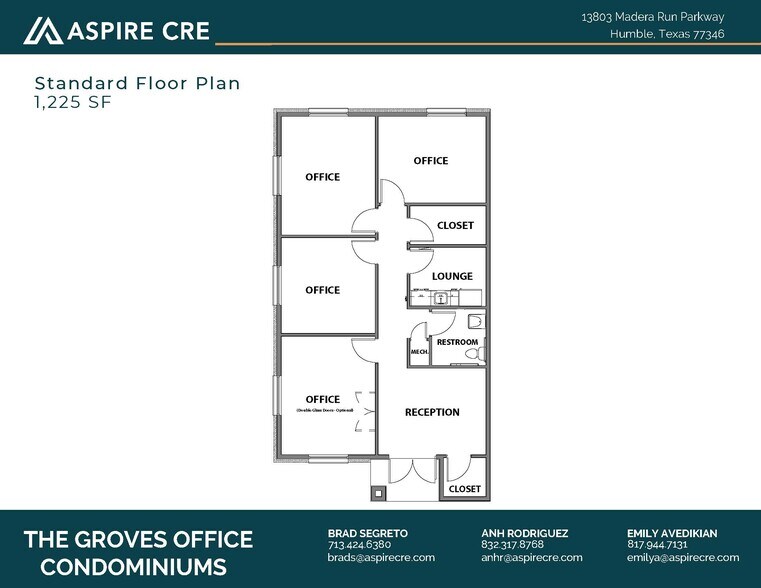 More Photos Of 13803 Madera Run, Humble Office For Sale