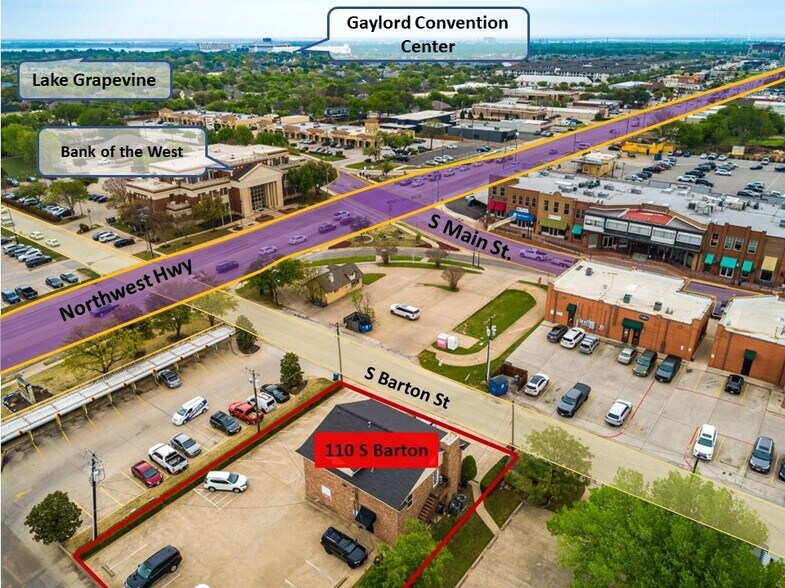 More Photos Of 110 S Barton Ave, Grapevine Freestanding For Sale