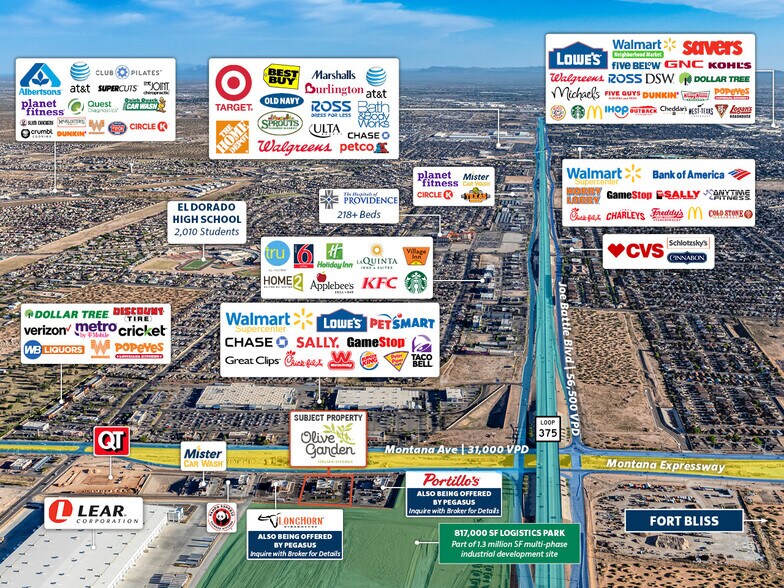 More Photos Of 12229 Montana Ave, El Paso General Retail For Sale