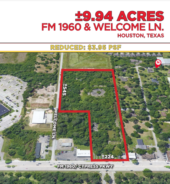 Primary Photo Of FM 1960 & Welcome Ln, Houston Land For Sale