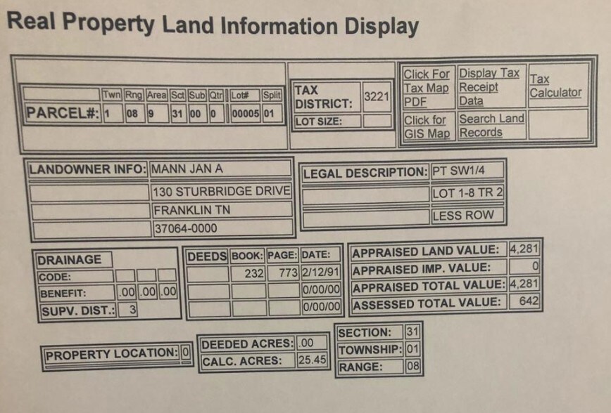 More Photos Of 0 Nail Rd, Horn Lake Land For Sale
