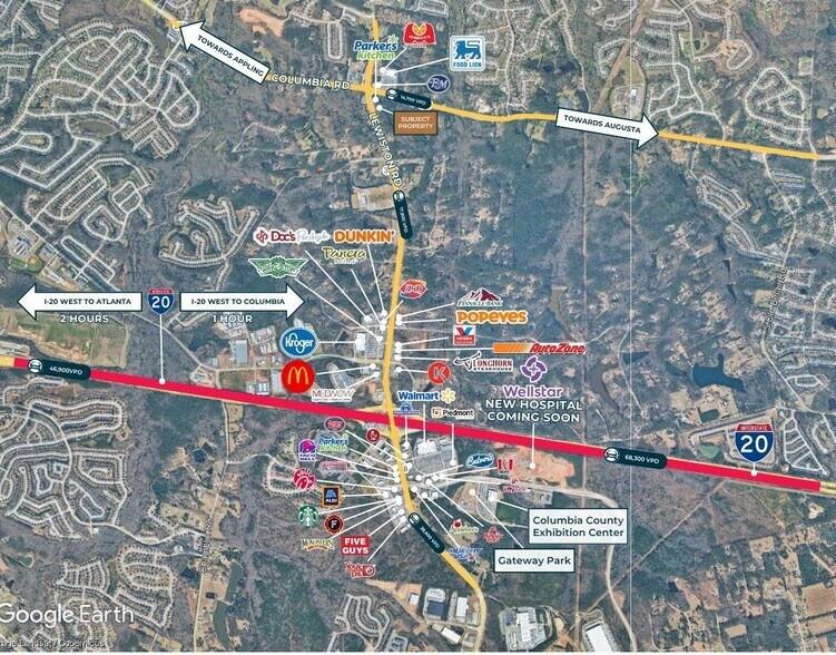 More Photos Of 5170 Columbia rd, Evans Land For Sale