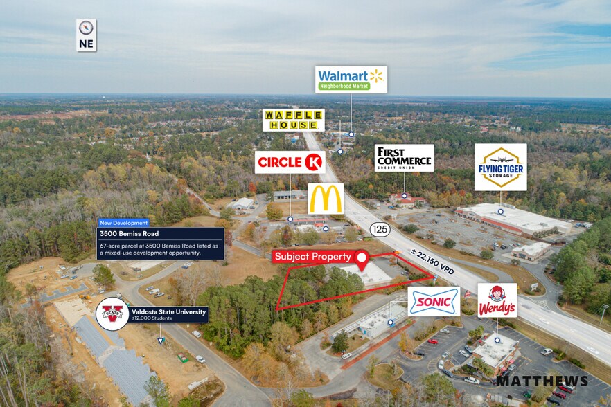 More Photos Of 4025 Bemiss Rd, Valdosta Freestanding For Sale