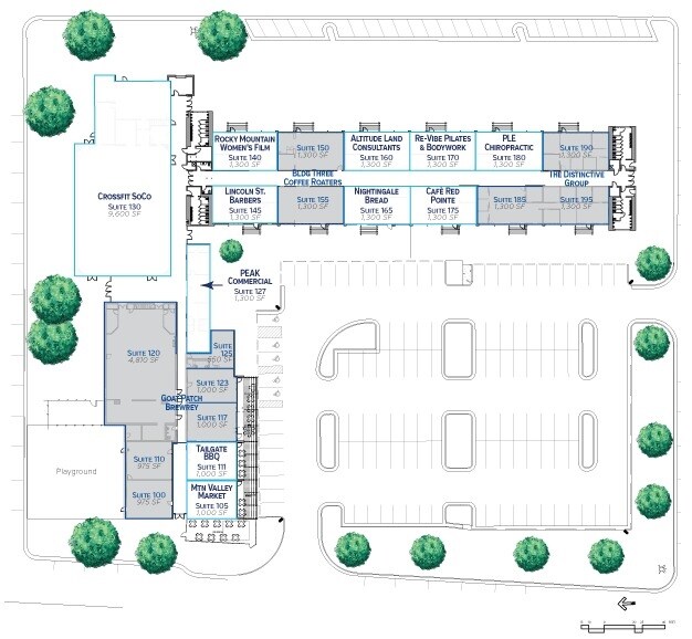 More Photos Of 2727 N Cascade Ave, Colorado Springs General Retail For Lease