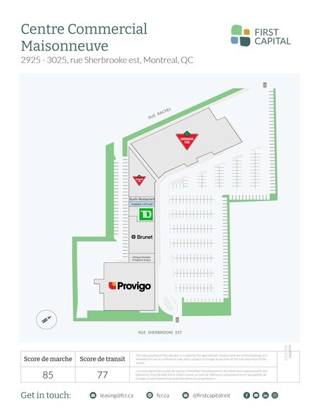 More Photos Of 2925-3025 Rue Sherbrooke E, Montréal General Retail For Lease