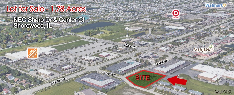 Primary Photo Of Sharp Dr. & Center Ct, Shorewood Land For Sale