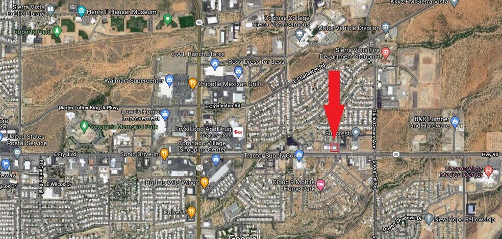 More Photos Of 5000 E Mediterranean Dr, Sierra Vista Office For Lease