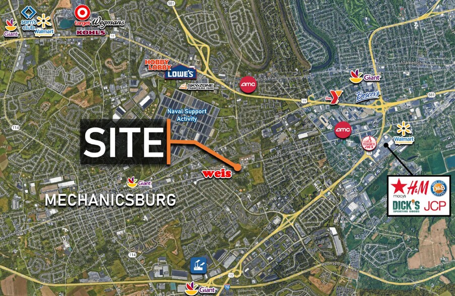 More Photos Of 5024 Simpson Ferry Rd, Mechanicsburg General Retail For Sale