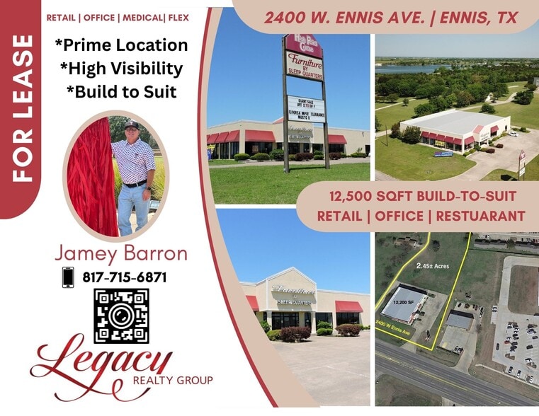 More Photos Of 4200 Ennis Pky, Ennis Freestanding For Lease