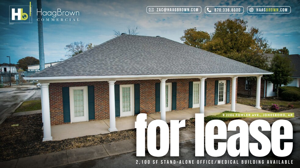 Primary Photo Of 2206 Fowler Ave, Jonesboro Medical For Lease