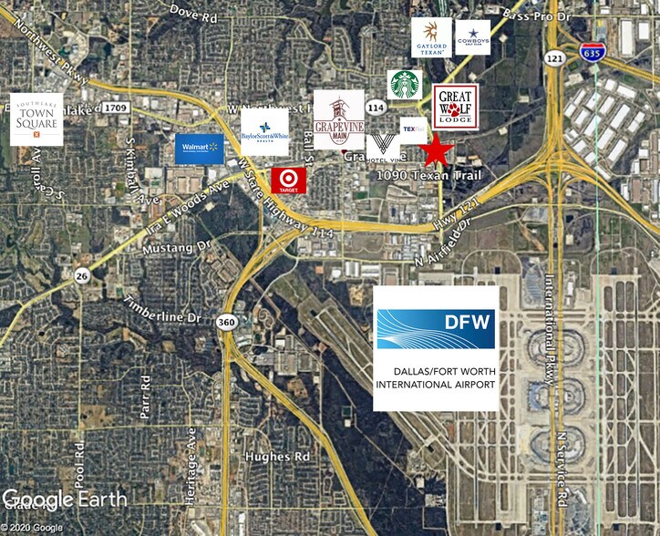More Photos Of 1090 Texan Trl, Grapevine Office For Sale