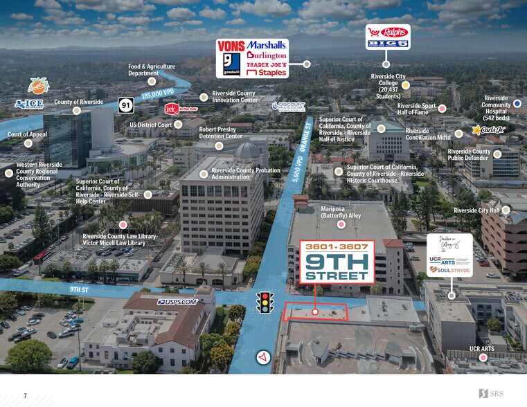 More Photos Of 3601-3607 9th St, Riverside Storefront Retail Office For Lease