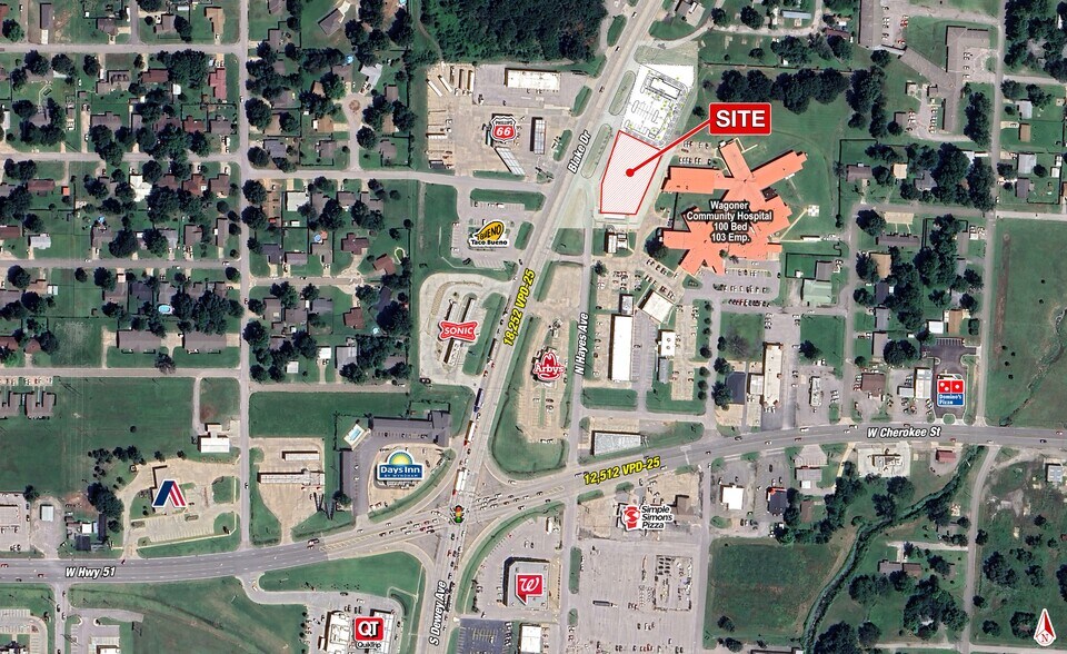 Primary Photo Of Blake Dr and N Hayes Ave, Wagoner Land For Lease