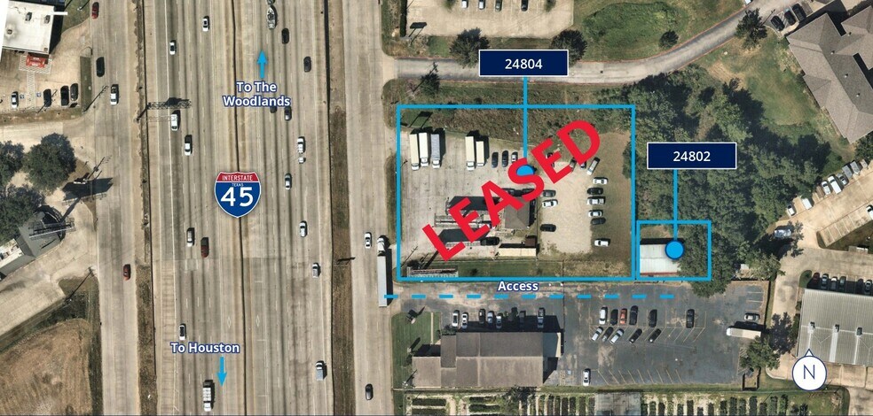 Primary Photo Of 24804 North Fwy, Spring Unknown For Sale