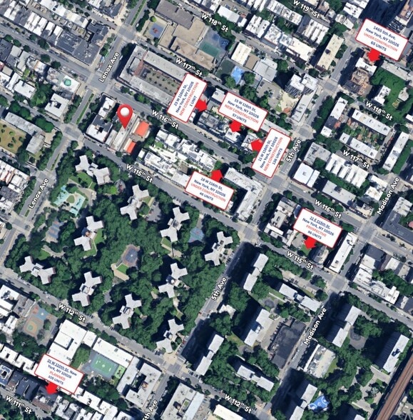 More Photos Of 60-62 W 116th St, New York Land For Sale