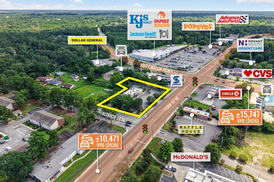 More Photos Of 1110 York St NE, Aiken Fast Food For Sale
