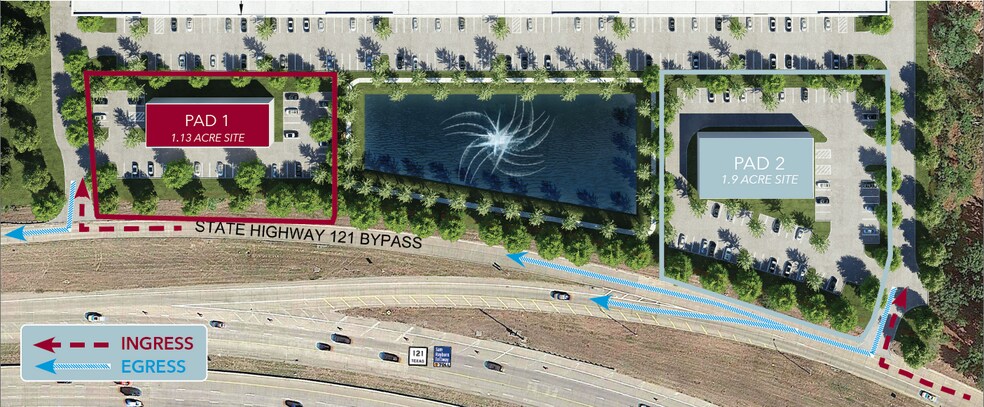 More Photos Of 2 S State Highway 121, Coppell Land For Sale