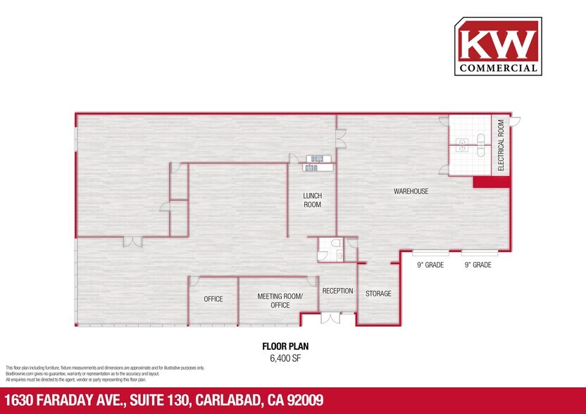 More Photos Of 1630 Faraday Ave, Carlsbad Light Distribution For Lease