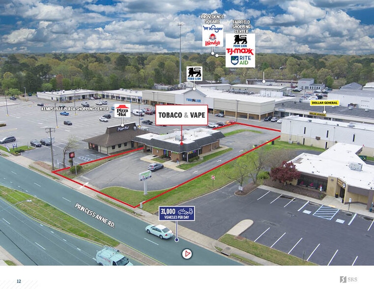 Primary Photo Of 5289 Princess Anne Rd, Virginia Beach Bank For Sale