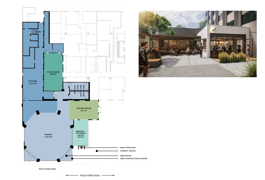 More Photos Of 2964 Peachtree Rd NW, Atlanta Office For Lease