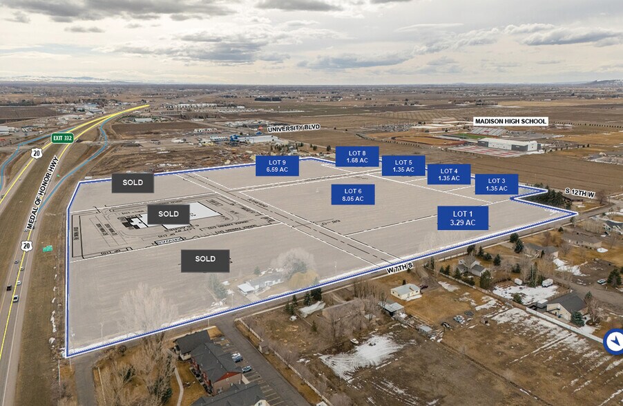 Primary Photo Of 1025 W 7th S, Rexburg Land For Sale