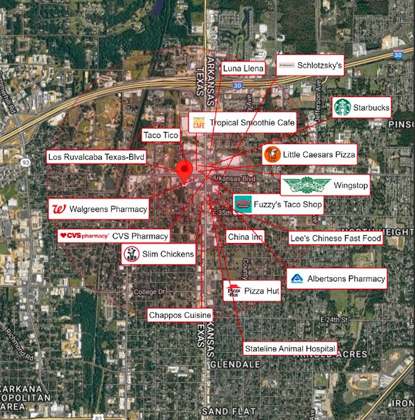 More Photos Of 4802 Texas Blvd, Texarkana Medical For Lease