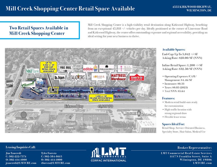 More Photos Of 4511-4577 Kirkwood Hwy, Wilmington Freestanding For Lease