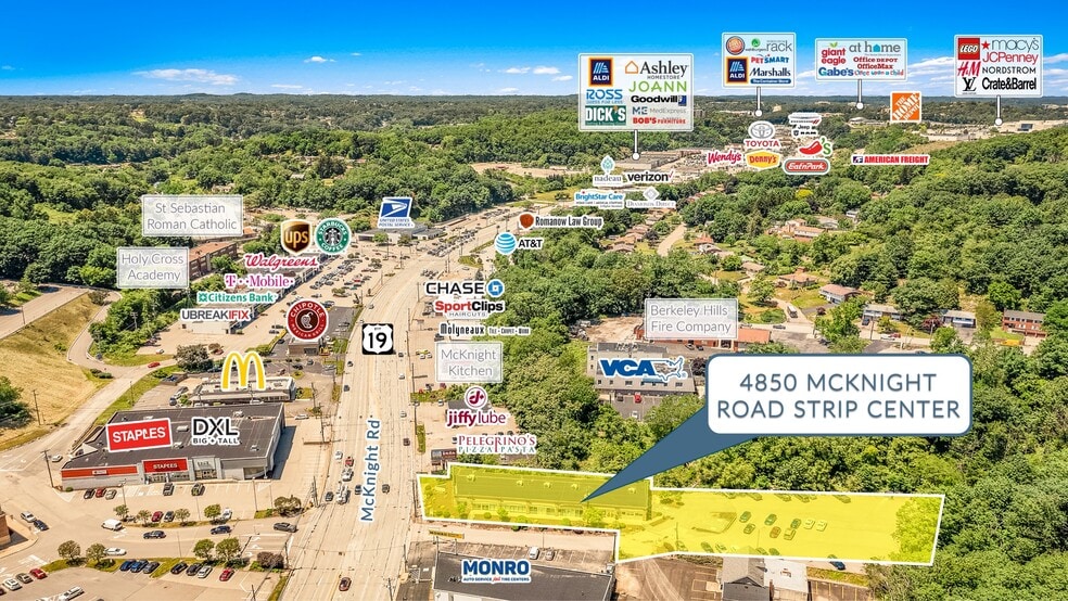 More Photos Of 4850 McKnight Rd, Pittsburgh Storefront For Sale