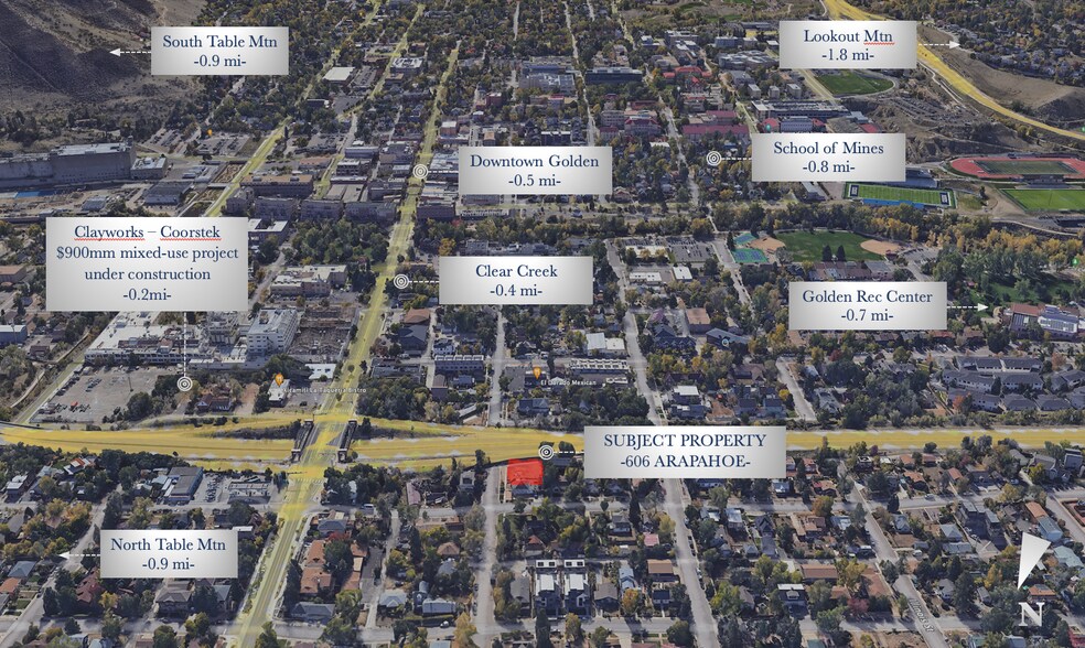 Primary Photo Of 606 Arapahoe St, Golden Apartments For Sale