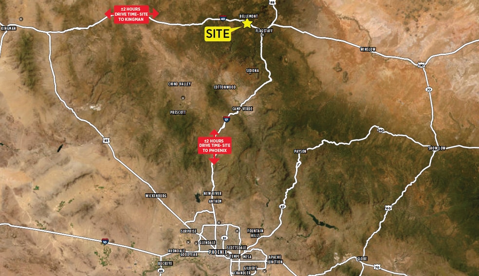 More Photos Of 12100 Route 66, Bellemont Land For Sale