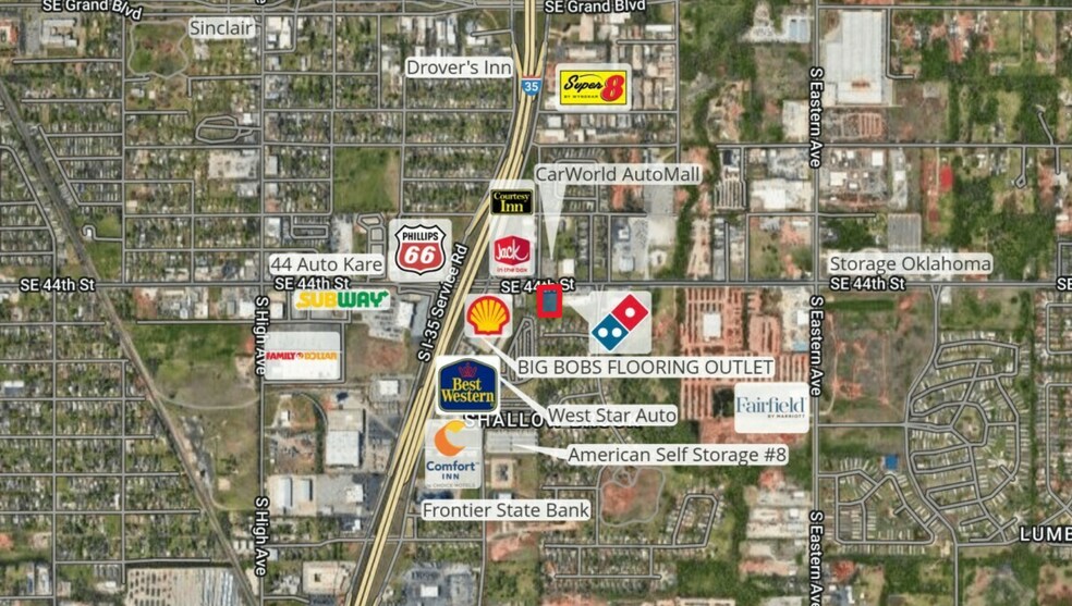 More Photos Of SE 44th St @ Shallow Brook Dr, Oklahoma City Land For Lease