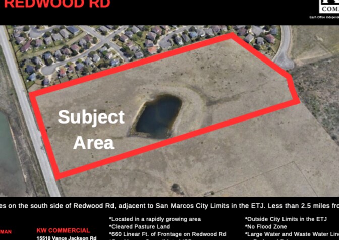 Primary Photo Of 2006 Redwood Rd, San Marcos Land For Sale