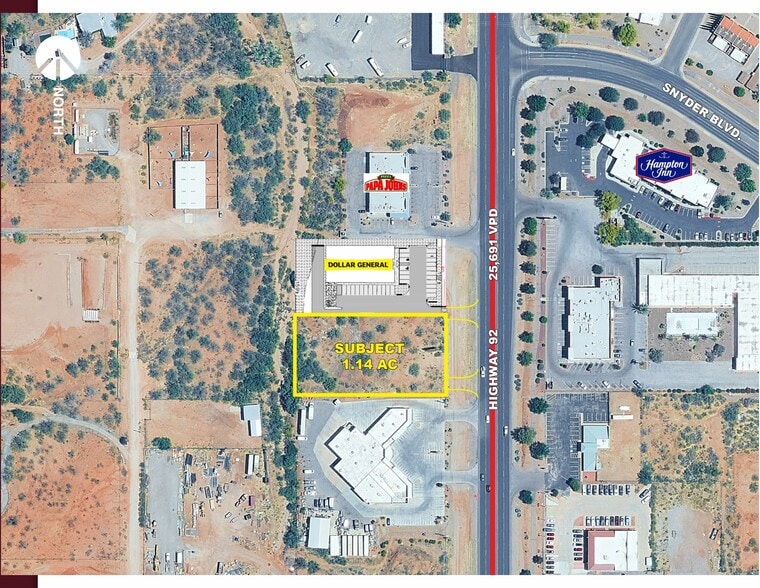 More Photos Of 2 AC Hwy 92 Snyder, Sierra Vista Land For Lease