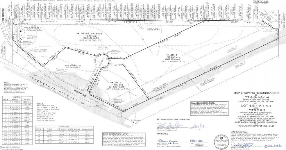 More Photos Of I-10, Baton Rouge Land For Sale