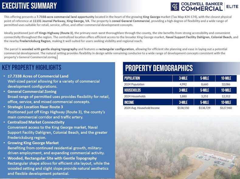 More Photos Of Journal Parkway, King George Land For Sale