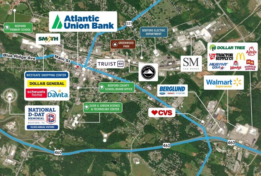 More Photos Of 125 W Main St, Bedford Bank For Sale