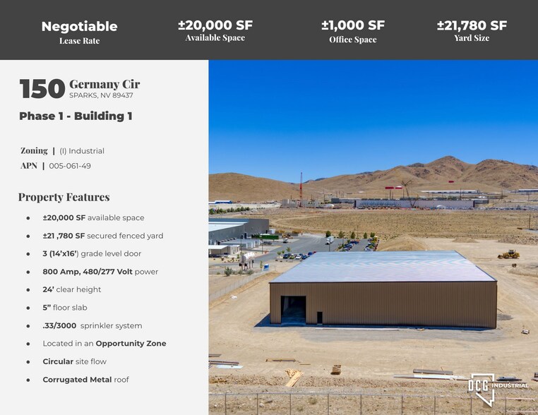 More Photos Of 150 Germany Cir, Sparks Flex For Lease