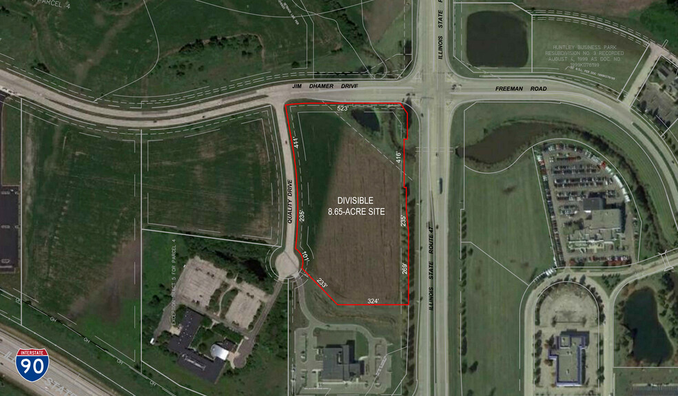 Primary Photo Of 13800 Quality, Huntley Land For Sale