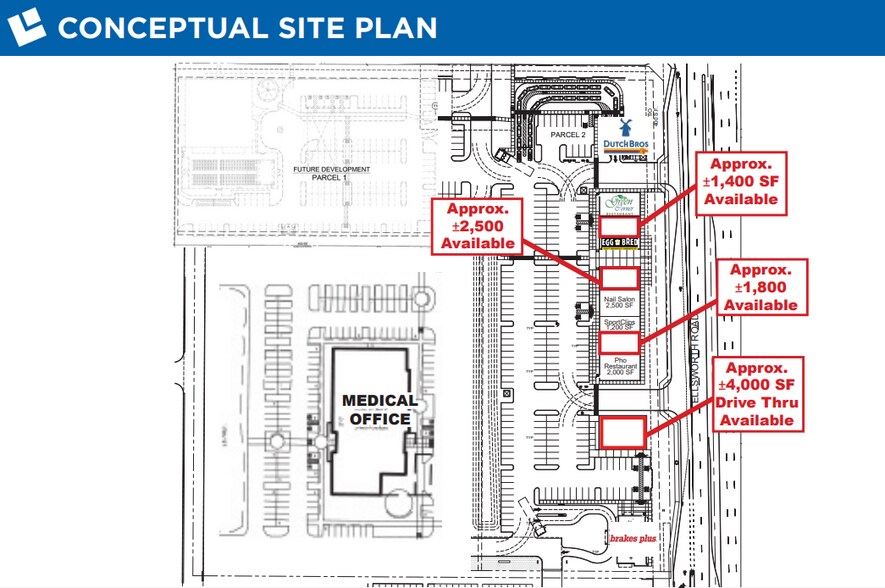 More Photos Of 3452 S Ellsworth Rd, Mesa General Retail For Lease