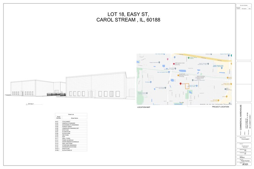 More Photos Of 180 Easy Street Lot 18 Easy Street St, Carol Stream Land For Sale