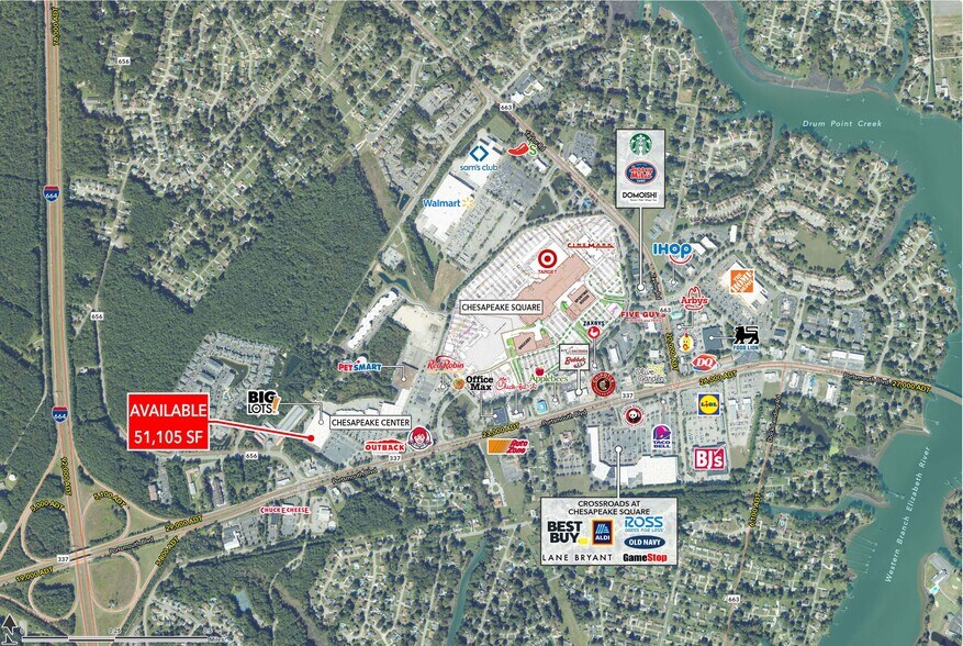 More Photos Of Chesapeake Center Outparcel, Chesapeake Land For Lease