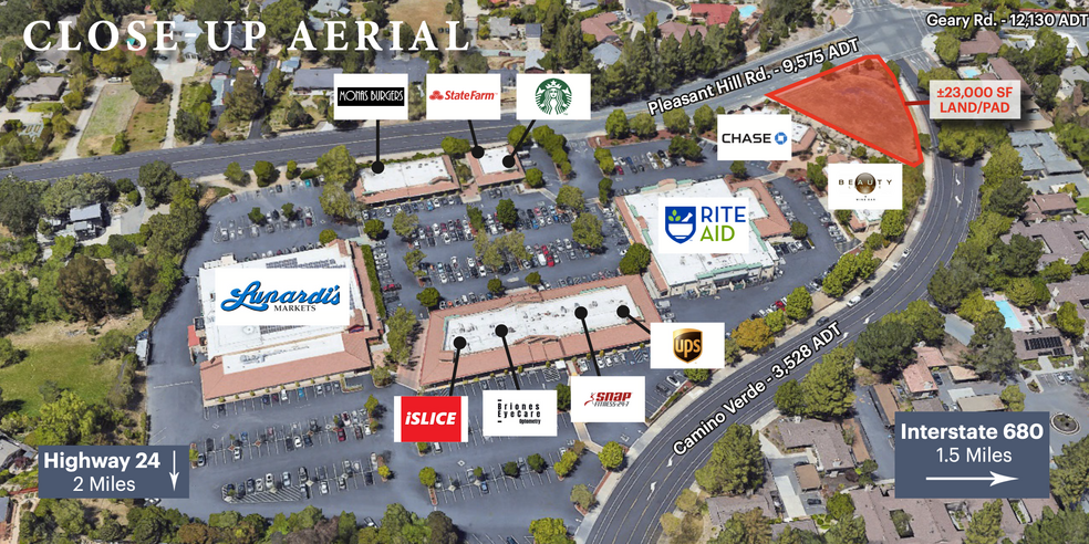 Primary Photo Of 1500 Palos Verdes Mall, Walnut Creek Land For Lease