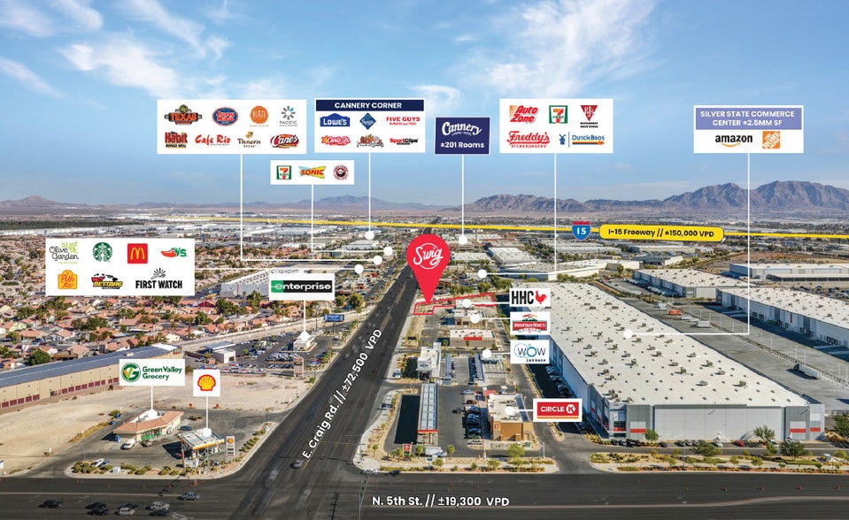 More Photos Of 885 E Craig Rd, North Las Vegas Fast Food For Sale