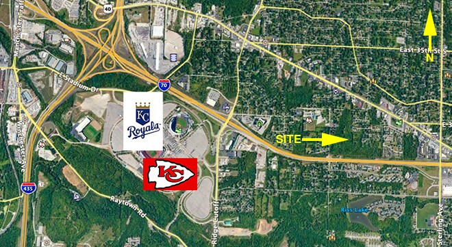 Primary Photo Of NE Quadrant of Interstate 70 & Pittman Road, Kansas City Land For Sale